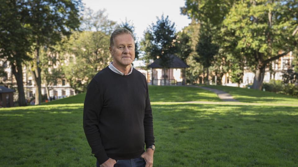Lennart Reinius, ny generalsekreterare för Union to Union, utomhus. 