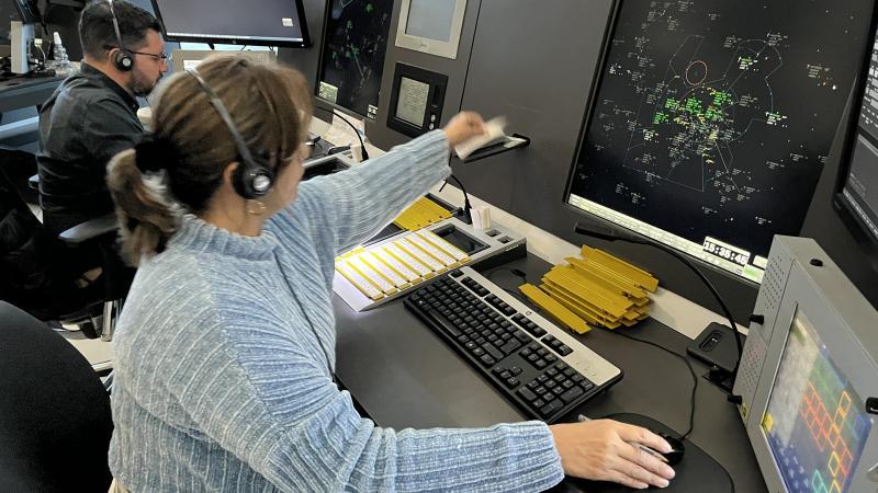 Flygledare på Bogotas flygplats